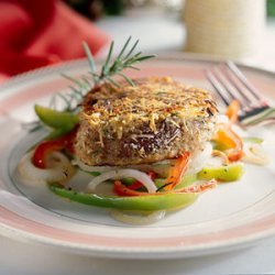 Beef Tenderloin Steaks with Peperonata recipe