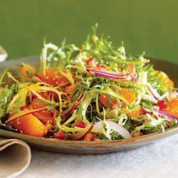 Frisee, Tangerine, and Sesame Salad recipe