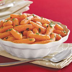 Carrots with Lemon-Chive Butter recipe