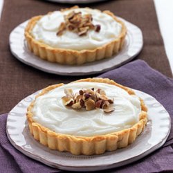 White Chocolate-Hazelnut Tarts recipe