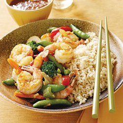 Shrimp and Vegetable Stir-Fry recipe