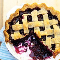 Spiced Blueberry Pie recipe