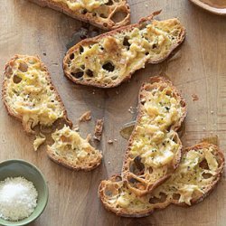Roasted Garlic Toasts with Olio Nuovo recipe