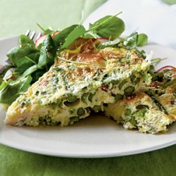 Asparagus and Smoked Trout Frittata recipe
