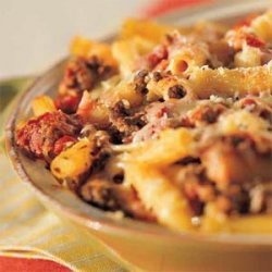 Baked Rigatoni with Beef recipe