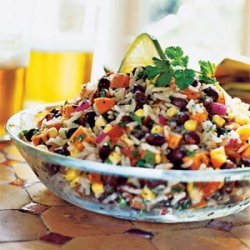 Black Bean, Rice, and Veggie Salad recipe