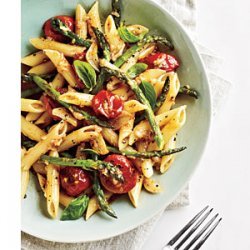Tomato and Asparagus  Carbonara  recipe