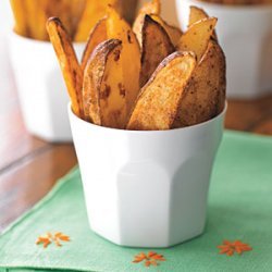 Spicy Roasted Potato Wedges recipe
