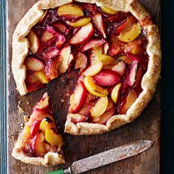 Spiced Crostata with Pluots recipe