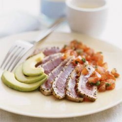 Seared Tuna with Japanese Salsa recipe