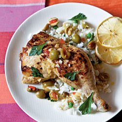 Chicken with Lemon and Olives recipe