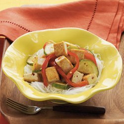 Sauteed Vegetables and Spicy Tofu recipe