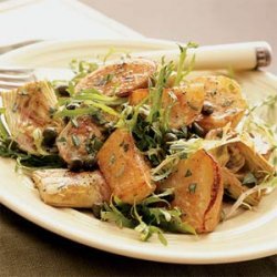 Warm Roasted-Potato Salad with Artichokes recipe