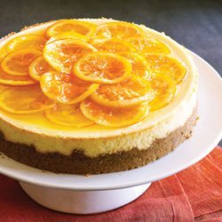 Orange Ribbon Cheesecake recipe