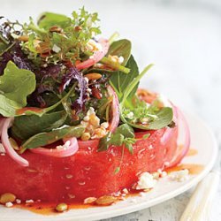 Watermelon  Steak  Salad recipe
