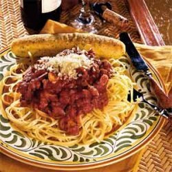 Sicilian Spaghetti Sauce recipe