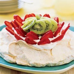 Strawberry-Kiwi Pavlova recipe