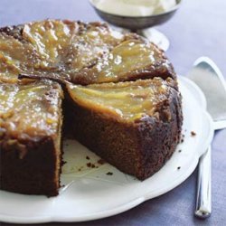 Pear and Ginger Upside-Down Cake recipe
