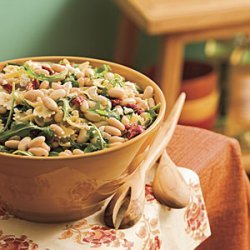 Pasta With White Beans and Arugula recipe