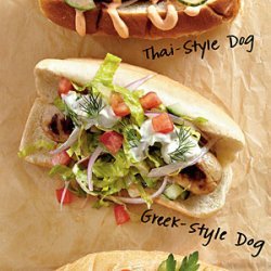 Greek-Style Dogs recipe