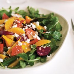 Roasted Beet Salad with Oranges and Queso Fresco (Ensalada de Betabel) recipe