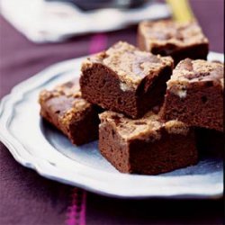 Mexican Chocolate Streusel Brownies recipe