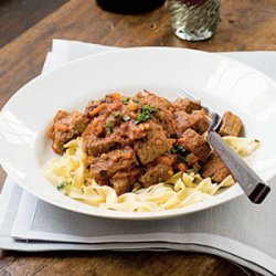 Roasted Tomato-Beef Goulash with Caraway recipe