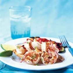 Grilled Lime Scampi recipe