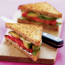 ALT (Avocado, Lettuce, and Tomato) Sandwiches recipe