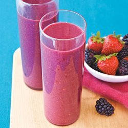 Ginger, Berries, and Oats Smoothie recipe