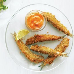 Anchovy Fries with Smoked Paprika Aioli recipe