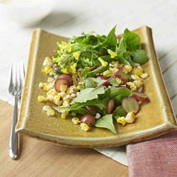 Mexican Roasted Corn Salad With Buttermilk Dressing recipe