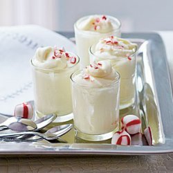 White Chocolate-Peppermint Mousse recipe