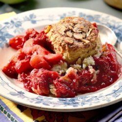 Cranberry-Apple Cobbler with Cinnamon Biscuits recipe