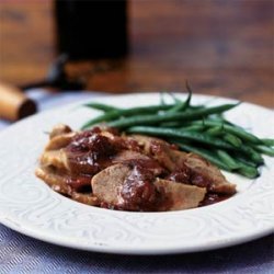 Duck Breast with Cherry-Pepper Sauce recipe