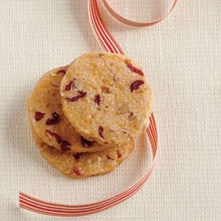 Cranberry-Pecan Cheese Wafers recipe