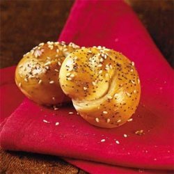 Two-Seed Bread Knots recipe