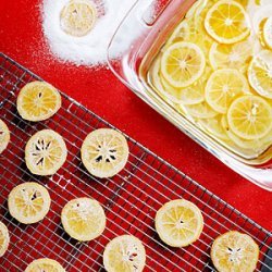 Candied Meyer Lemons recipe