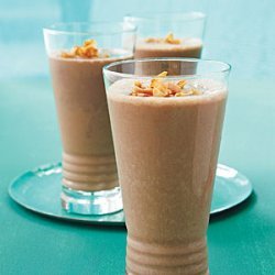 Almond, Chocolate, and Toasted Coconut Shake recipe
