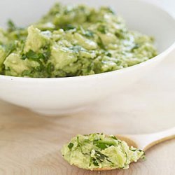 Guacamole with Charred Jalapeno and Scallions recipe