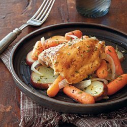 Chicken with Carrots and Potatoes recipe