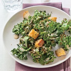 Grilled Kale Caesar Salad recipe