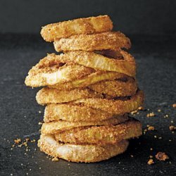 Barbecue-Flavored Onion Rings recipe