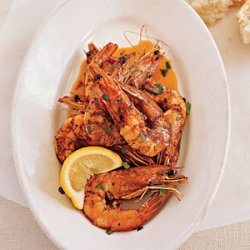 Fresh Gulf Shrimp with Barbecue Butter recipe