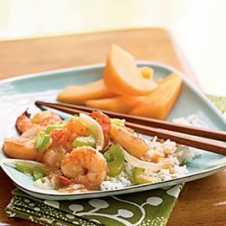 Stir-Fried Ginger Shrimp recipe