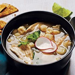 Mexican Chicken-Hominy Soup recipe