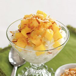 Mango-Coconut Rice Pudding recipe