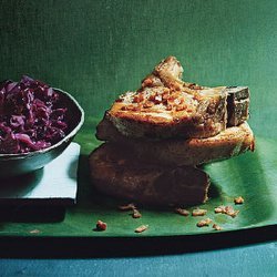Pork Chops with Red Cabbage recipe