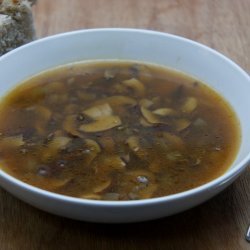 Wild Rice and Mushroom Soup recipe