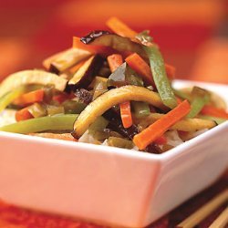 Five-Spice Tofu Stir-Fry with Carrots and Celery recipe